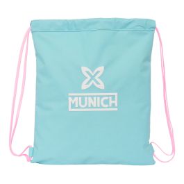 Bolsa Mochila con Cuerdas Munich Heaven Azul cielo 35 x 40 x 1 cm