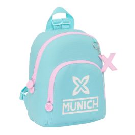 Mochila Escolar Munich Heaven Celeste 25 x 30 x 13 cm