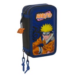 Plumier Triple Naruto Ninja Azul Negro 12,5 x 19,5 x 5,5 cm 36 Piezas Precio: 25.4999998. SKU: B1J2B7SPR4