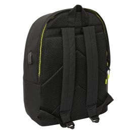 Mochila Escolar Munich +usb munich Negro 31 x 44 x 18 cm