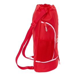 Bolsa Mochila con Cuerdas Sevilla Fútbol Club Rojo 35 x 40 x 1 cm