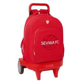 Mochila Escolar con Ruedas Sevilla Fútbol Club Rojo 33 x 45 x 22 cm Precio: 61.49999966. SKU: B1AXV5BV66