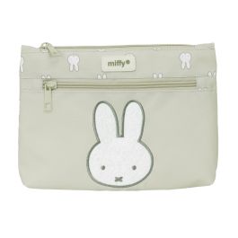 Portatodo Doble Miffy Niebla Gris 23 x 16 x 3 cm