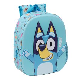 Mochila Escolar Bluey Azul cielo 27 x 33 x 10 cm