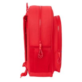 Mochila Escolar Atlético Madrid Rojo 32 x 38 x 12 cm