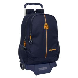 Mochila 665+carro 905 real madrid 2ª equipacion 24/25 32x44x16 cm