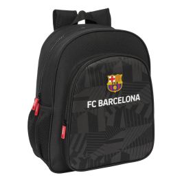 Mochila junior adapt.carro f.c.barcelona "black" 32x38x12 cm