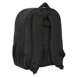 Mochila junior adapt.carro f.c.barcelona "black" 32x38x12 cm