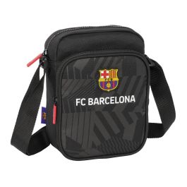 Bandolera pequeña f.c.barcelona "black" 16x22x6 cm