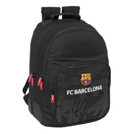 Mochila doble adapt.carro f.c.barcelona "black" 32x42x15 cm