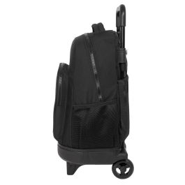 Mochila gde. c/ruedas compact extraible f.c.barcelona "black" 33x45x22 cm