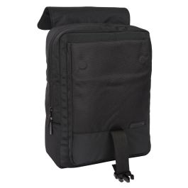 Mochila con solapa portatil 13,3''+usb f.c.barcelona premium 29x39x12 cm