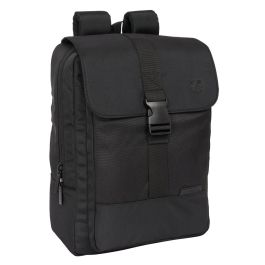 Mochila con solapa portatil 13,3''+usb f.c.barcelona premium 29x39x12 cm