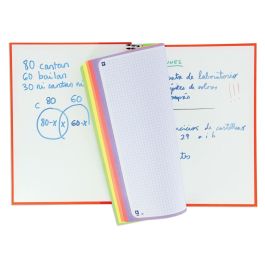 Cuaderno Oxford European Book Microperforado Multicolor A4 5 Piezas 120 Hojas