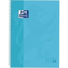 Cuaderno Oxford European Book Azul Pastel A4 5 Piezas