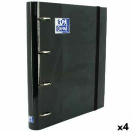 Carpeta de anillas Oxford EuropeanBinder Negro A4+ (4 Unidades) Precio: 47.79000028. SKU: B1C96K4CK7