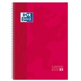 Cuaderno Oxford European Book Rojo A4 5 Piezas Precio: 18.49999976. SKU: S8414367
