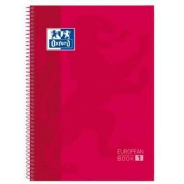 Oxford Cuaderno Classic Europeanbook 1 Write&Erase 80H A4+ 1 Línea Microperforado T-Extradura Pack 5 Ud Rojo Precio: 18.49999976. SKU: S8414367