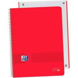 Oxford Cuaderno Live&Go Europeanbook 1 80H A4+ 5x5 mm Microperforado T-Plástico Pack 5 Ud Rojo Precio: 19.2994997338. SKU: S8414413