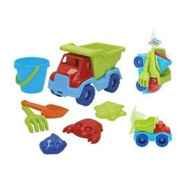 Color Baby Camion de Playa 30 cm con Pala, Rastrillo, Cubo y 3 Moldes para Niños +18 Meses Precio: 8.49999953. SKU: B18K4GLMB6