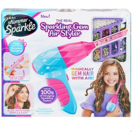 Shimmer N Sparkle Estudio Moldeador con Aire para el Pelo, Kit para Añadir Preciosas Gemas al Cabello, Edad Recomendada +8 Años