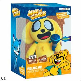 Peluche interactivo mike crack 25 cm con sonidos y melodias ¡canta y repite! - modelos surtidos