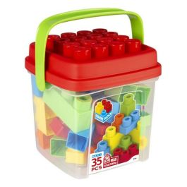 Colorbaby Cubo De Bloques De Construcción Basic Infantil 35 Piezas C-Surtidos +18 Meses