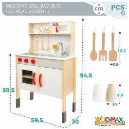 Cocina de Juguete Woomax 59,5 x 94,5 x 30 cm