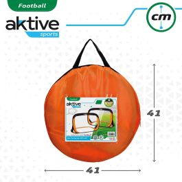 Colorbaby Set Dos Porterias Entrenamiento Pop Up 120x80X80 cm-Aktive Colorbaby Set Dos Porterias Entrenamiento Pop Up 120x80X80 cm-Aktive