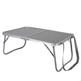 Mesa de camping plegable de aluminio color antracita 60x40x25cm
