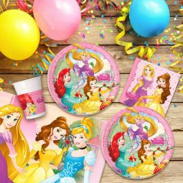 Set Artículos de Fiesta Disney Princess 37 Piezas