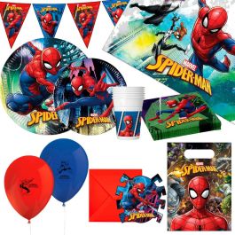 Set Artículos de Fiesta Spider-Man 66 Piezas Precio: 20.9500005. SKU: B13G6XS9P6