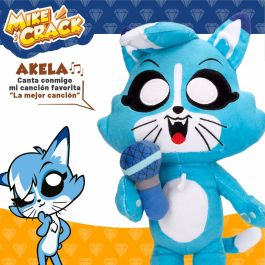 Peluche akela de mike crack interactivo 25 cm con sonidos y melodias