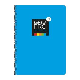Cuaderno Lamela Azul Din A4 5 Piezas 100 Hojas