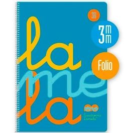 Cuaderno Lamela Flúor Azul Din A4 5 Piezas 80 Hojas