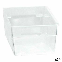 Caja Multiusos Modular Transparente 15 x 8 x 5,3 cm (24 Unidades)