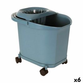 Cubo de Fregar 16 L Azul (6 Unidades)