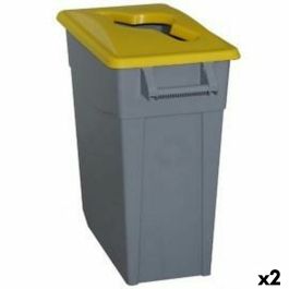 Cubo de Basura para Reciclaje Denox 65 L Amarillo (2 Unidades) Precio: 77.95000048. SKU: B1JVKBY6XB