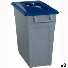 Cubo de Basura para Reciclaje Denox 65 L Azul (2 Unidades) Precio: 78.95000014. SKU: B1626HBJPL