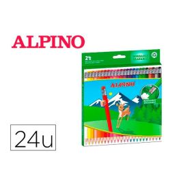 Lápices de colores Alpino AL013658 Multicolor Borrable 24 Piezas Precio: 5.79000004. SKU: B19C9NEGR3