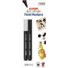 Alpino Rotuladores Crea Paint Marker Multisuperficies Blanco Y Negro Blíster 2 Ud Precio: 4.49999968. SKU: B1HATFLBQZ