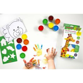 Alpino Pintura De Dedos En Bote Mis Primeras Pinturas Baby Estuche De 6 C-Surtidos Alpino Pintura De Dedos En Bote Mis Primeras Pinturas Baby Estuche De 6 C-Surtidos
