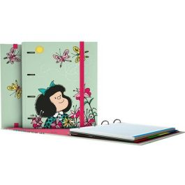 Carpeta de anillas Mafalda Carpebook Verde A4 (2 Unidades)