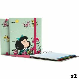 Carpeta de anillas Grafoplas Carpebook Mafalda Verde A4 (2 Unidades) Precio: 29.94999986. SKU: S8424574