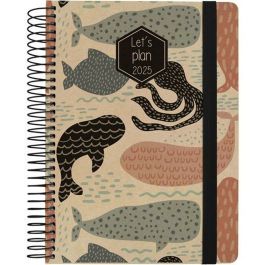 Grafoplas Agenda Anual Nature Design Espiral 15x21 cm D-P Cierre C-Goma Ballenas 2025 Precio: 12.89000053. SKU: B1D72KXN7V