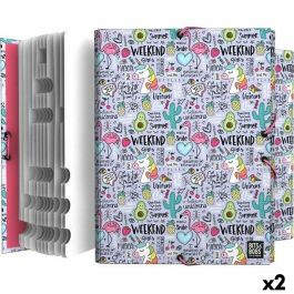 Carpeta Clasificadora Grafoplas Fantasy B&B23 Multicolor 12 Separadores Carpeta Clasificadora Grafoplas Fantasy B&B23 Multicolor 12 Separadores