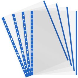 Fundas Grafoplas Azul Din A4 Plástico (100 Piezas)