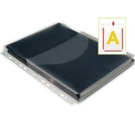 Grafoplás Bolsa 12 Fundas A4 Fuelle 11 Taladros Pp Transparente Grafoplás Bolsa 12 Fundas A4 Fuelle 11 Taladros Pp Transparente
