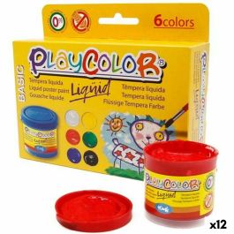 Témperas Playcolor Multicolor 40 ml (12 Unidades)