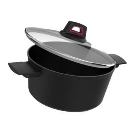 Olla con Tapa Taurus KCK4024 Negro 4,5 L